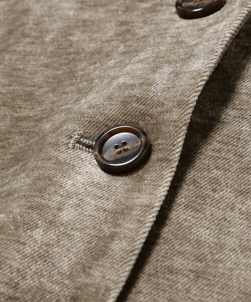 Ray BEAMS(レイビームス)の「モール ステンカラー ジャケット(テーラードジャケット・レディース・ブラック/グレー・0/1)」の17枚目の写真