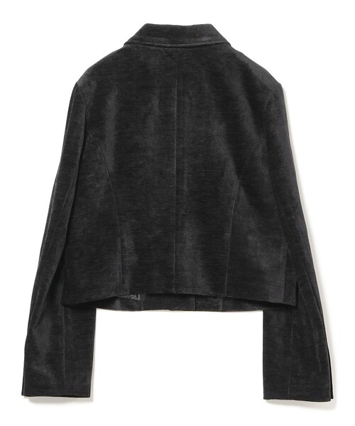 Ray BEAMS(レイビームス)の「モール ステンカラー ジャケット(テーラードジャケット・レディース・ブラック/グレー・0/1)」の20枚目の写真