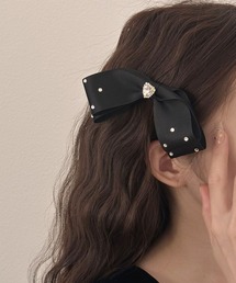 2点セット リボン」に該当するバレッタ/ヘアクリップファッション通販