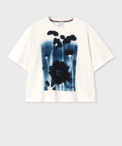 セール】アートフラワープリント Tシャツ / 153500 919T（T