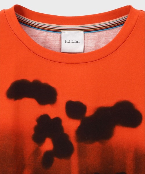 タグ付き新品未使用★Paul Smith オレンジ柄ポロシャツ 半袖 オレンジ系 Paul Smith(ポールスミス) ポロシャツ(メンズ