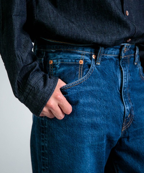 SPELLBOUND（スペルバウンド）の「[SPELLBOUND / スペルバウンド] 12ozセルヴィッジデニム 5Pレギュラーストレート（デニムパンツ・メンズ・インディゴブルー・36inch/32inch/34inch/30inch/28inch）」の10枚目の写真