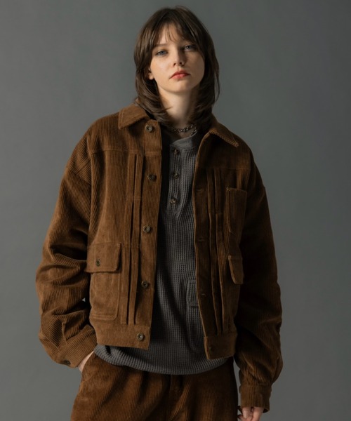 Short Corduroy Jacket - ショートコーデュロイジャケット -（その他