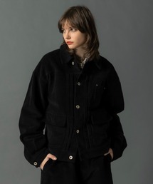 Short Corduroy Jacket - ショートコーデュロイジャケット -