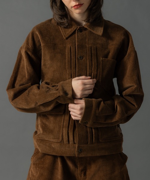 CIVVY.（シヴィ―）の「Short Corduroy Jacket - ショートコーデュロイ