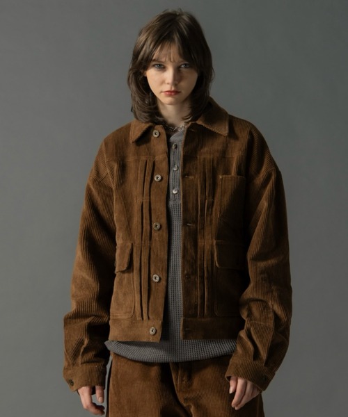 Short Corduroy Jacket - ショートコーデュロイジャケット -（その他