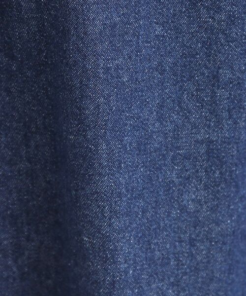 SHOO・LA・RUE（シューラルー）の「【S-LL】ロングシーズン活躍 デニムシャツワンピース（ワンピース・レディース・ネイビー/チャコールグレー/ブルー・01/02/03/04）」の15枚目の写真