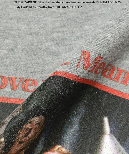 B:MING by BEAMS（ビーミングバイビームス）の「The Wizard of Oz プルオーバー（スウェット・レディース・ホワイト系その他5/ライトグレー/ブラック・ONE SIZE）」の11枚目の写真