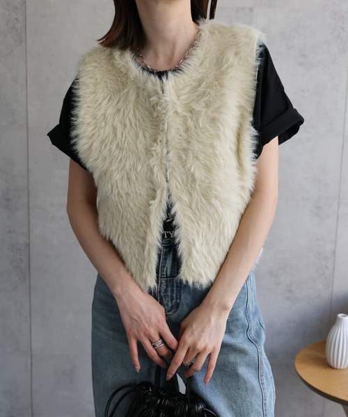 model：162cm 着用サイズ：F