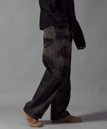 Theater code（シアターコード）の「Ink-Washed 5-Pocket Denim Pants / インク加工 ヴィンテージ風 5ポケット テーパード デニムパンツ 2026年春夏（デニムパンツ）」