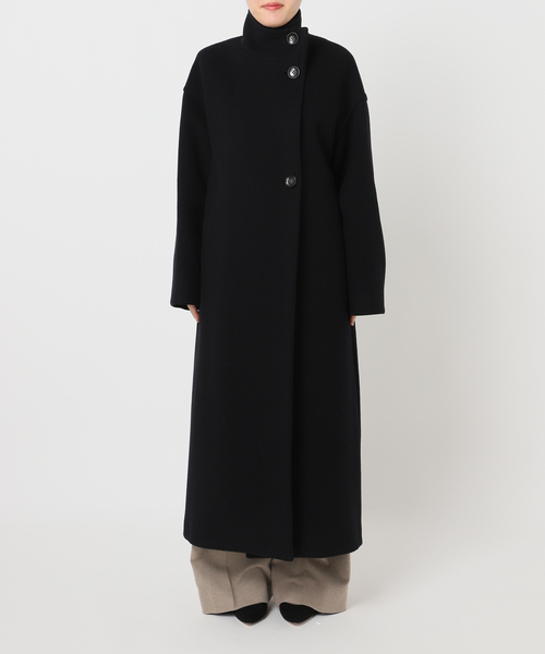 CITYSHOP（シティーショップ）の「《追加》STAND NECK コート 2（その他アウター・レディース・ブラック・38/36）」の11枚目の写真