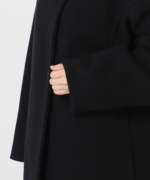 CITYSHOP（シティーショップ）の「《追加》STAND NECK コート 2（その他アウター・レディース・ブラック・38/36）」の16枚目の写真
