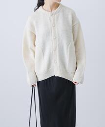 かぐれ（カグレ）の「『2サイズ展開』ペルーニットカーディガン（ニット/セーター）」