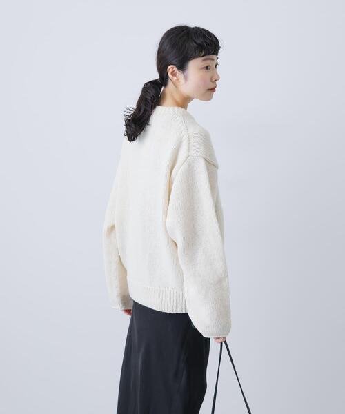 新品✨かぐれ ペルークルーネックカーディガン 楽天市場】ペルークルーネックカーディガン／かぐれ（kagure