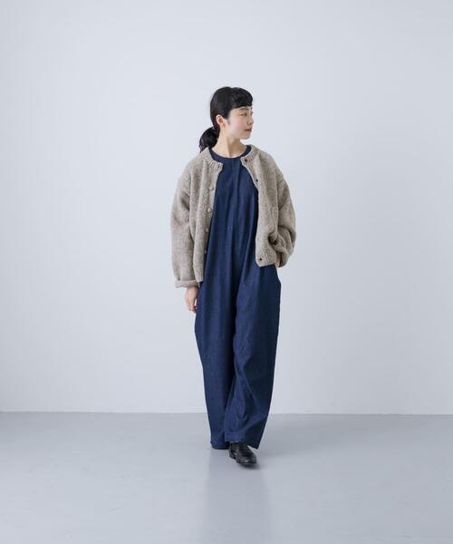 2サイズ展開』ペルーニットカーディガン（ニット/セーター）｜か