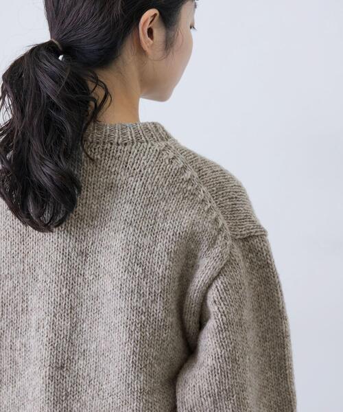 2サイズ展開』ペルーニットカーディガン（ニット/セーター）｜か