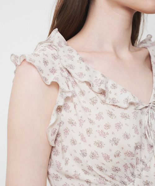 ME COUTURE(ミークチュール)の「Petit bouquet ドレス(ワンピース・レディース・ピンク/アイボリー・00/FREE)」の18枚目の写真