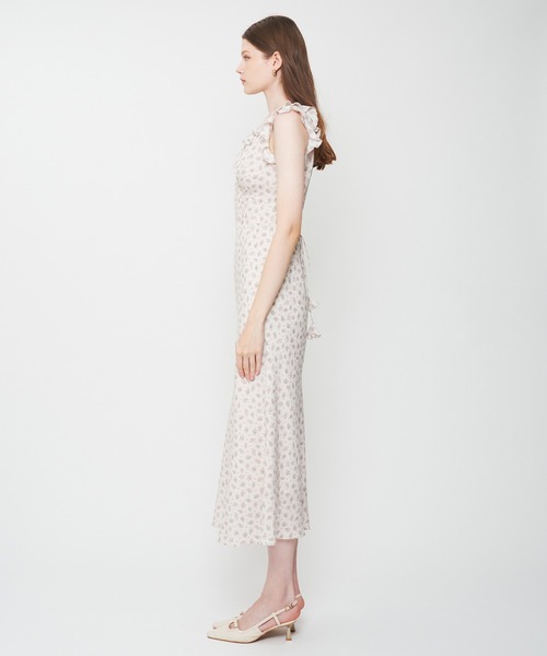 ME COUTURE(ミークチュール)の「Petit bouquet ドレス(ワンピース・レディース・ピンク/アイボリー・00/FREE)」の4枚目の写真