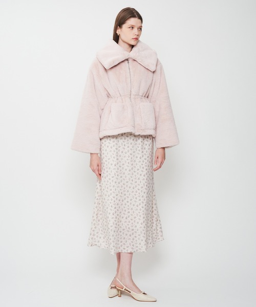 ME COUTURE(ミークチュール)の「Petit bouquet ドレス(ワンピース・レディース・ピンク/アイボリー・00/FREE)」の13枚目の写真