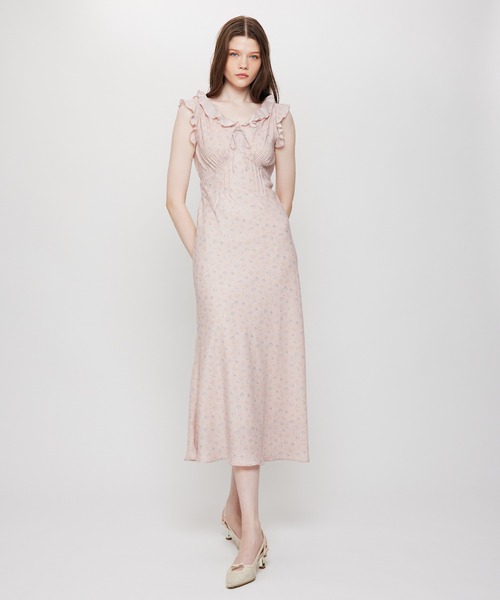 ME COUTURE(ミークチュール)の「Petit bouquet ドレス(ワンピース・レディース・ピンク/アイボリー・00/FREE)」の7枚目の写真