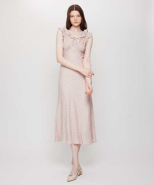 ME COUTURE(ミークチュール)の「Petit bouquet ドレス(ワンピース・レディース・ピンク/アイボリー・00/FREE)」の8枚目の写真