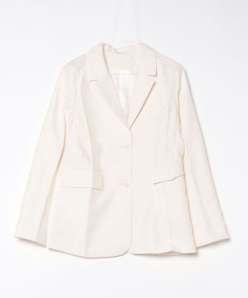 gossip!ロサンゼルス(ゴシップロサンゼルス)の「YUGA シングルボタン 秋のジャケット(テーラードジャケット・レディース・ブラック/オフホワイト/ブラウン・FREE)」の13枚目の写真