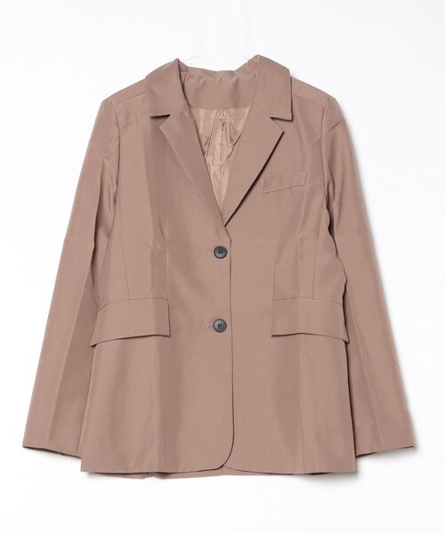 gossip!ロサンゼルス(ゴシップロサンゼルス)の「YUGA シングルボタン 秋のジャケット(テーラードジャケット・レディース・ブラック/オフホワイト/ブラウン・FREE)」の15枚目の写真