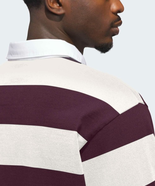 アディダス オリジナルス デプト ストライプポロシャツ / アディダス