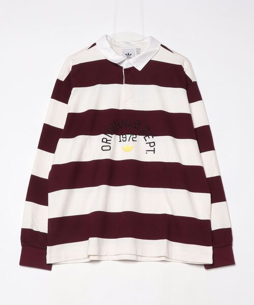 adidas（アディダス）の「アディダス オリジナルス デプト ストライプポロシャツ / アディダスオリジナルス adidas Originals（ポロシャツ・メンズ・ブラック/ホワイト・XX-LARGE/3XL/LARGE/MEDIUM/SMALL/X-LARGE/X-SMALL）」の7枚目の写真