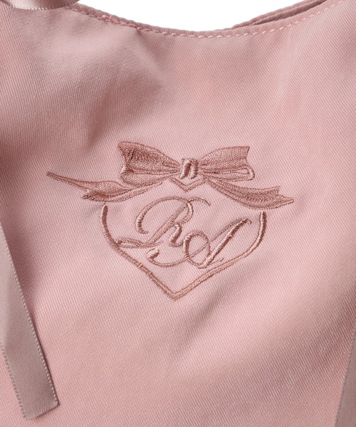 Amourire girl（アムリールガール）の「フリルリボンBAG（トートバッグ・キッズ・オフホワイト/ピンク・FREE）」の21枚目の写真