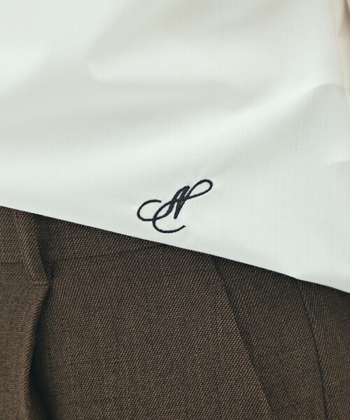 NOLLEY’S（ノーリーズ）の「ウォッシャブルリボン付きシャツ（シャツ/ブラウス・レディース・サックスブルー/キャメル/ホワイト・38/36）」の11枚目の写真