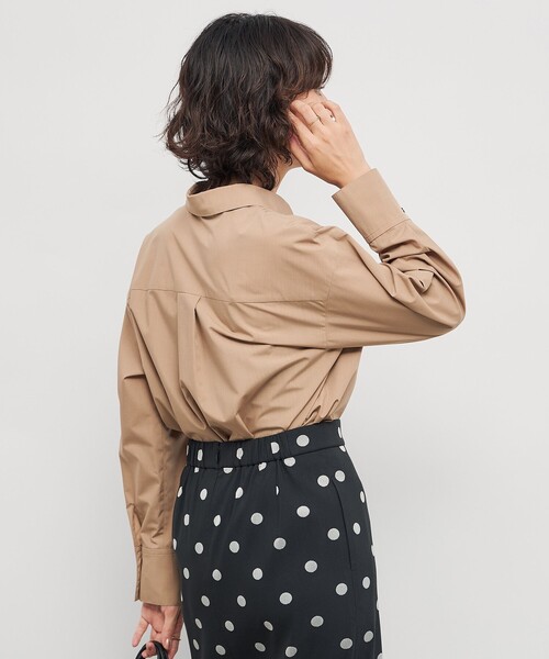 セール】ウォッシャブルリボン付きシャツ（シャツ/ブラウス