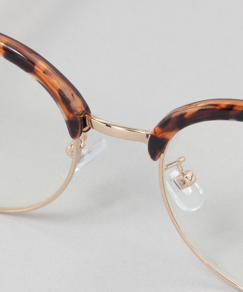 JEANASIS（ジーナシス）の「アイブローメガネ/580492（メガネ・レディース・ブラウン/ブラック・FREE）」の12枚目の写真