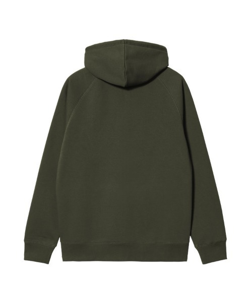 Carhartt WIP(カーハートダブリューアイピー)の「HOODED CHASE JACKET(パーカー・メンズ・カーキ/ブラック・SMALL/MEDIUM/LARGE/X-LARGE)」の4枚目の写真