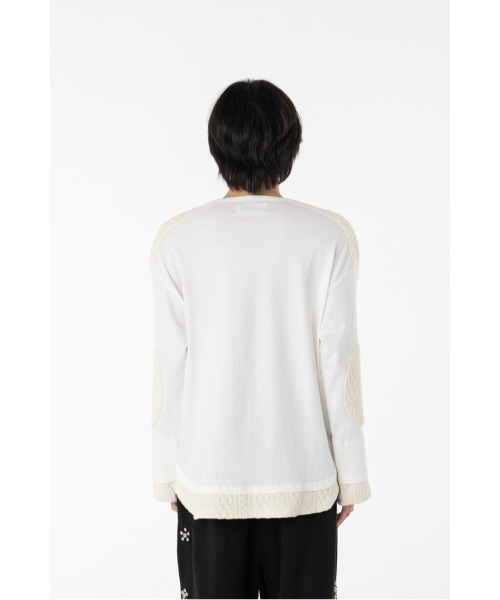 DISCOVERED（ディスカバード）の「ARAN xCUTSEWN（Tシャツ/カットソー・メンズ・ブラック/ホワイト・SMALL/LARGE）」の14枚目の写真