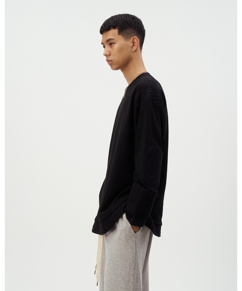 DISCOVERED（ディスカバード）の「ARAN xCUTSEWN（Tシャツ/カットソー・メンズ・ブラック/ホワイト・SMALL/LARGE）」の7枚目の写真