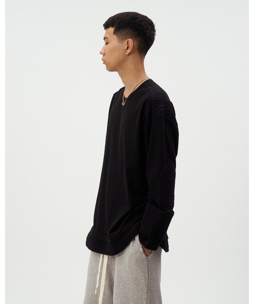 DISCOVERED（ディスカバード）の「ARAN xCUTSEWN（Tシャツ/カットソー・メンズ・ブラック/ホワイト・SMALL/LARGE）」の11枚目の写真