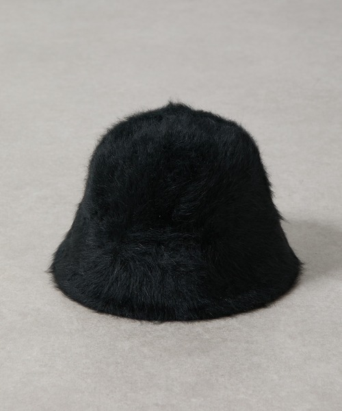 COLONY 2139(コロニートゥーワンスリーナイン)の「シャギーバケットハット(ハット・レディース・アイボリー/ブラック/グレイッシュベージュ・FREE)」の15枚目の写真