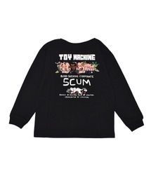 TOY MACHINE（トイ マシーン）の「TOY MACHINE/トイマシーン SCUM L/S T キッズ ロンT 25A903-42（Tシャツ/カットソー）」