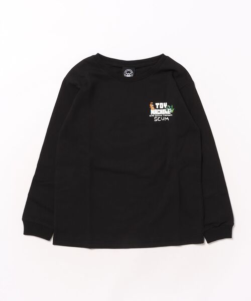 TOY MACHINE(トイ マシーン)の「TOY MACHINE/トイマシーン SCUM L/S T キッズ ロンT 25A903-42(Tシャツ/カットソー・キッズ・ブラック/ホワイト/オレンジ・130cm/140cm/150cm/160cm)」の16枚目の写真