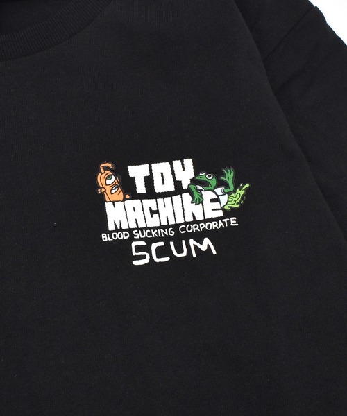TOY MACHINE(トイ マシーン)の「TOY MACHINE/トイマシーン SCUM L/S T キッズ ロンT 25A903-42(Tシャツ/カットソー・キッズ・ブラック/ホワイト/オレンジ・130cm/140cm/150cm/160cm)」の11枚目の写真