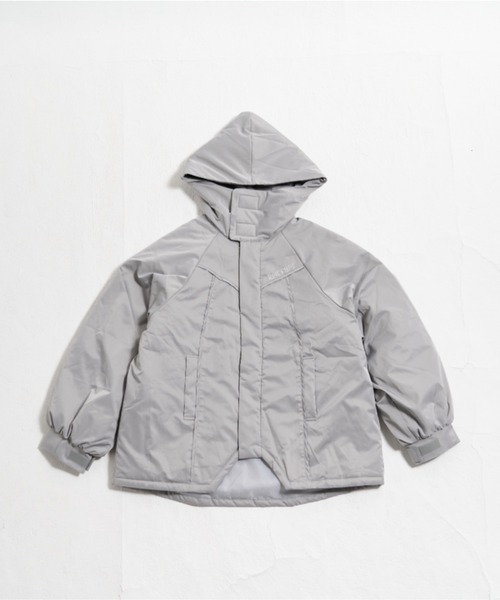 セール】ハイネック パテッド シェルコート（ダウンジャケット/コート