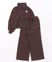 メンズのセットアップ（ブラウン/茶色系・ブランドロゴ