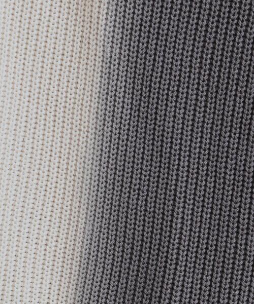 tk.TAKEO KIKUCHI(ティーケータケオキクチ)の「グラデダイニットプルオーバー(ニット/セーター・メンズ・ライトグレー/ブラック/ブラウン系その他/ネイビー・01/02/03)」の13枚目の写真