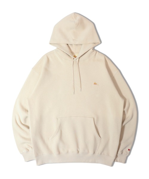 KELTY(ケルティ)の「KELTY MINI LOGO SWEATPARKA(パーカー・メンズ・グレー/ブラック/ベージュ/ホワイト・M/L/XL)」の4枚目の写真