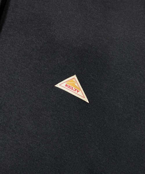 KELTY(ケルティ)の「KELTY MINI LOGO SWEATPARKA(パーカー・メンズ・グレー/ブラック/ベージュ/ホワイト・M/L/XL)」の9枚目の写真