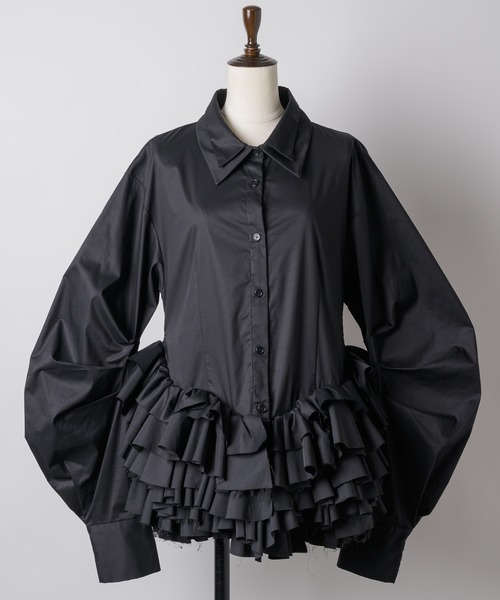 LA BELLE ETUDE(ラベルエチュード)の「"Prima" blouse(シャツ/ブラウス・レディース・ホワイト/ブラック・FREE)」の18枚目の写真