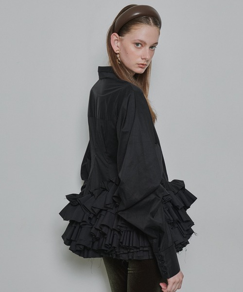 LA BELLE ETUDE(ラベルエチュード)の「"Prima" blouse(シャツ/ブラウス・レディース・ホワイト/ブラック・FREE)」の14枚目の写真