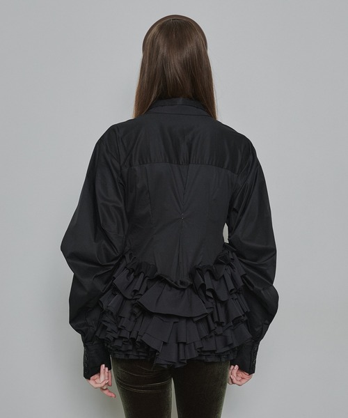 LA BELLE ETUDE(ラベルエチュード)の「"Prima" blouse(シャツ/ブラウス・レディース・ホワイト/ブラック・FREE)」の15枚目の写真