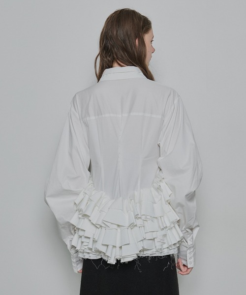 LA BELLE ETUDE(ラベルエチュード)の「"Prima" blouse(シャツ/ブラウス・レディース・ホワイト/ブラック・FREE)」の10枚目の写真